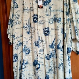 Mens Harley Davidson / Tori Richard Shirt